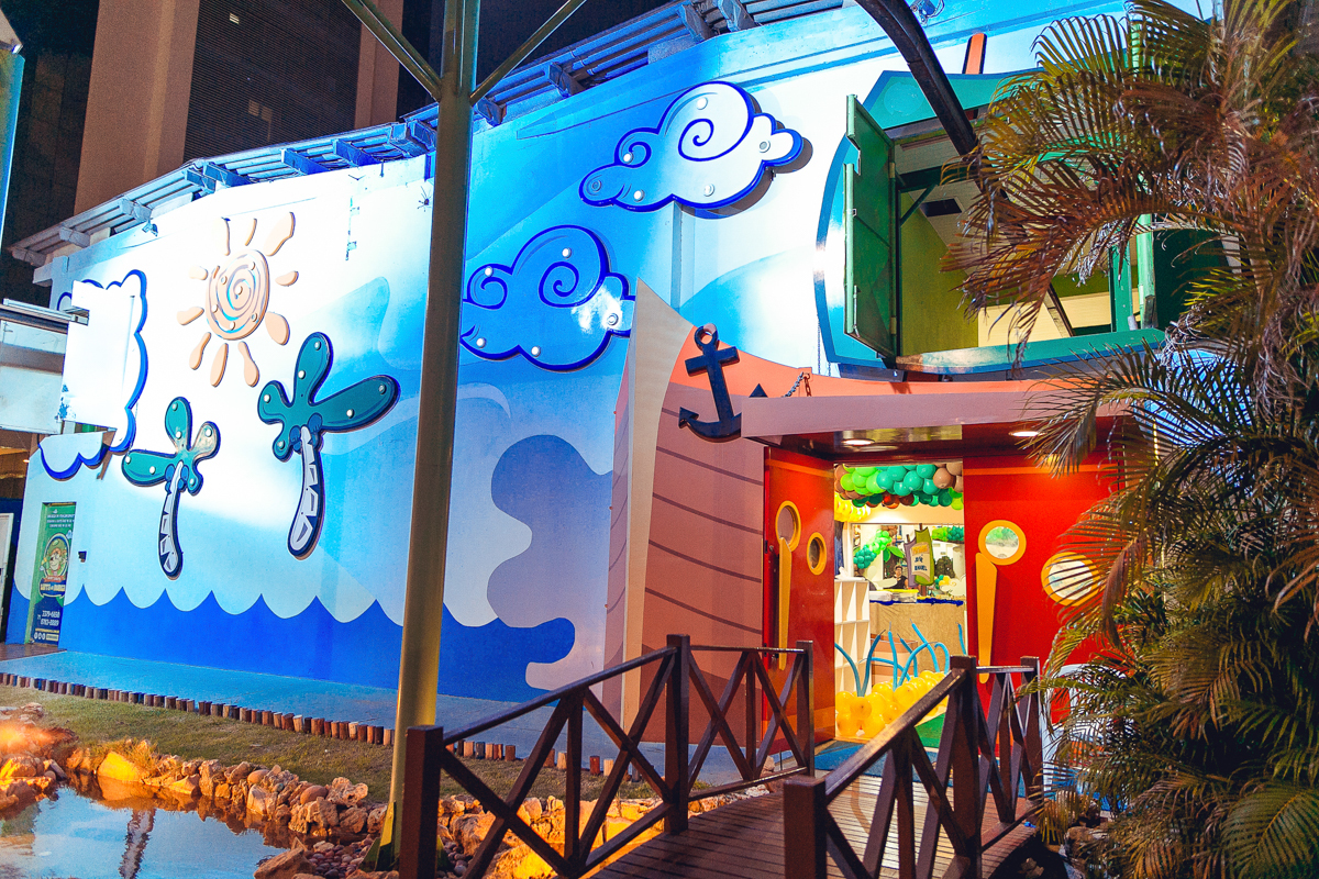 Espaço de festa infantil terra do nunca