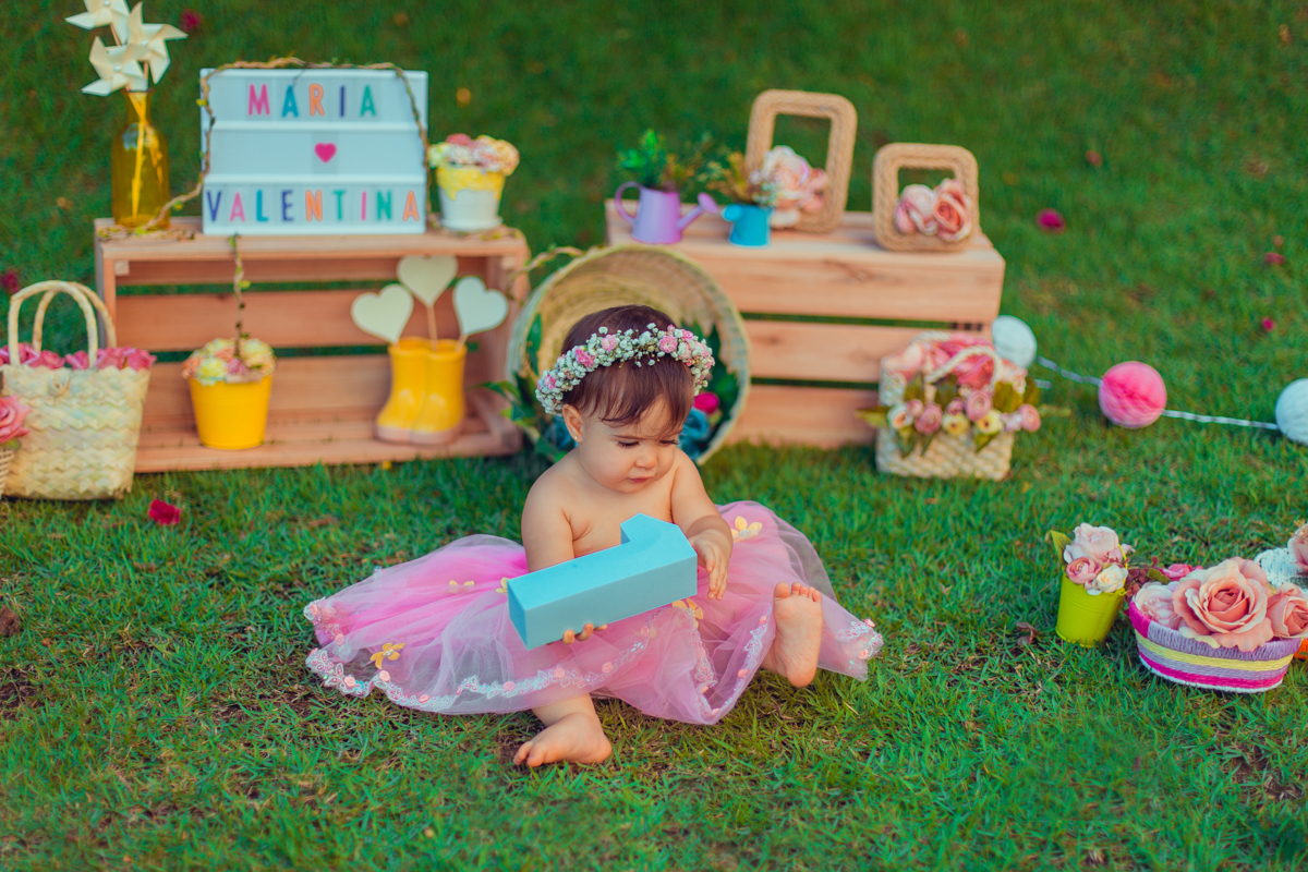 aniversario infantil fotografia papelaria cores delicadas ensaio menina