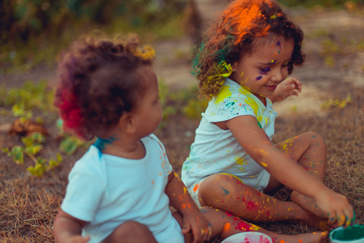 zim colors tinta em pó crianças bebes cores ensaio infantil