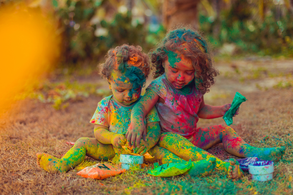 zim colors tinta em pó ensaio infantil salvador bahia fotografia foto inspiration photographers