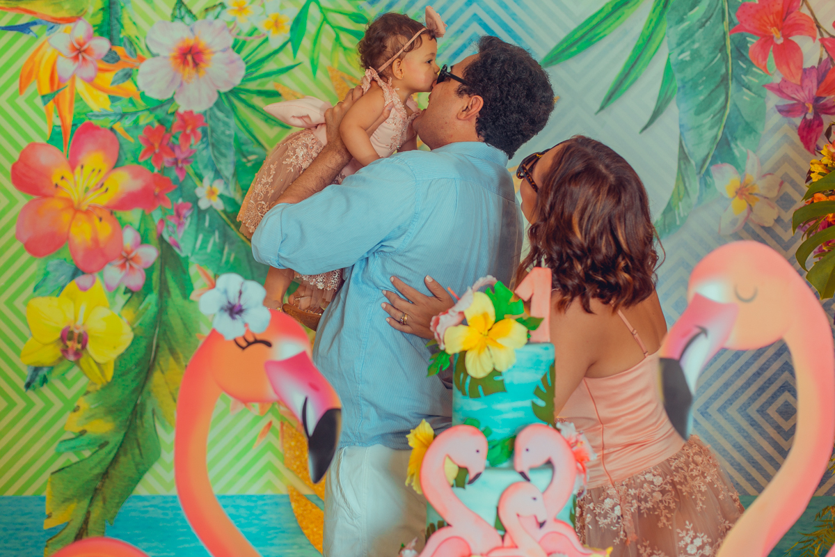 decoração aniversario paradise flamingo flamingos pool party tropical salvador infantil 1 ano ideias criativas foto fotografo fotografia senhoritas