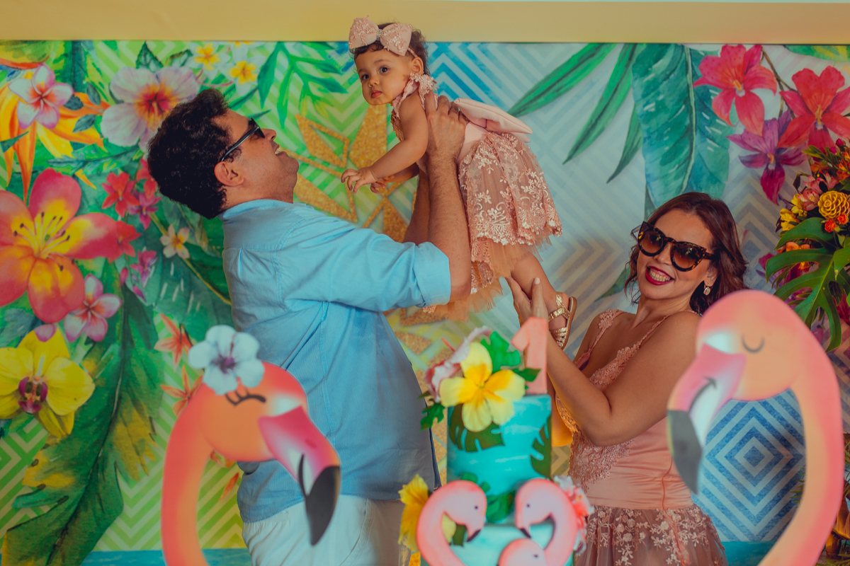 decoração aniversario paradise flamingo flamingos pool party tropical salvador infantil 1 ano ideias criativas foto fotografo fotografia senhoritas