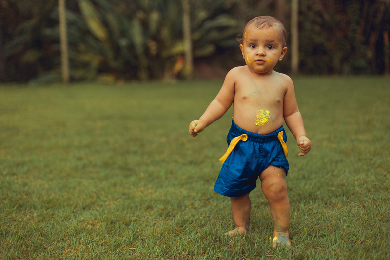 smash the cake fruit salvador fotografia infnatil copa futebol brasil