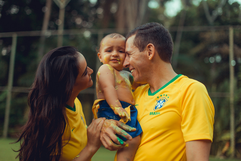 smash the cake fruit salvador fotografia infnatil copa futebol brasil
