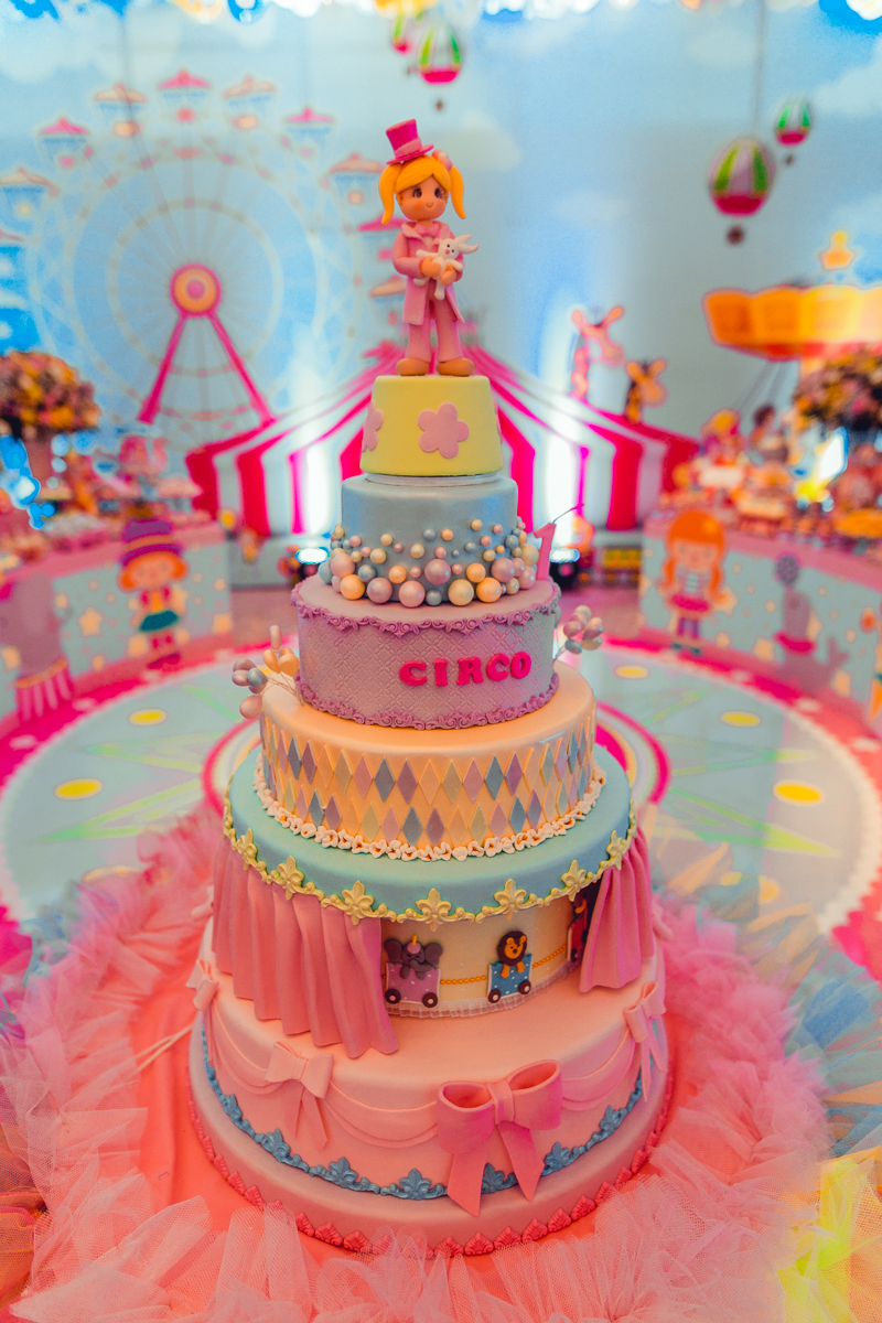 aniversario infantil senhoritas fotografia aloha gestante festa circo circus decoração menina feminina personalizados decor criativa doces