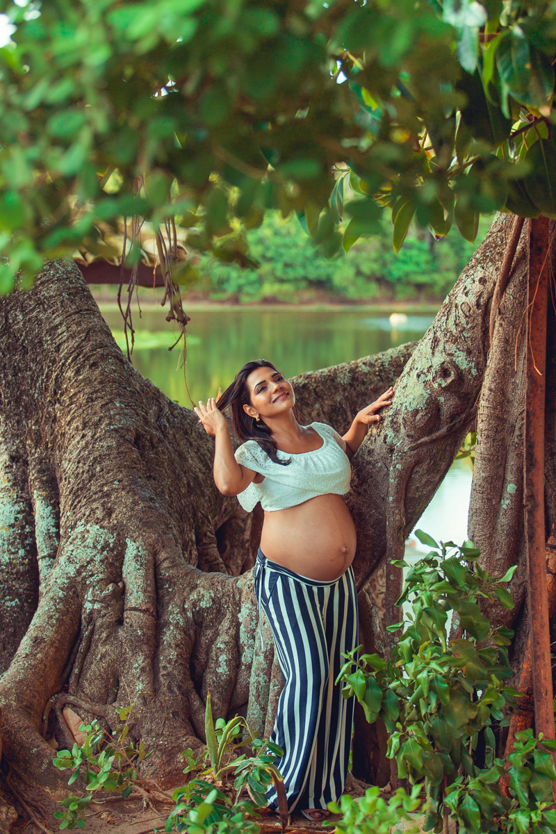 ensaio gestante parque de pituaçu salvador senhoritas fotografia foto fotografo fotografa pose gravida gravidez book album criativo natureza diferente bahia espontanea documental