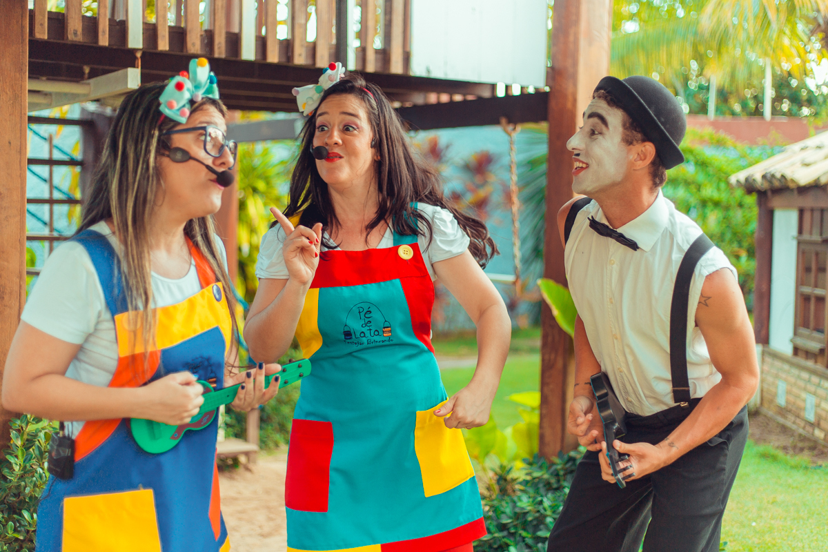 senhoritas fotografia pe de lata musica musicalizacao banda animação aniversario infantil salvador festa criança 1 ano fotografa fotografo charlie chaplin decoração tatu bola festas sustentaveis sustentavel decor diferente criativa