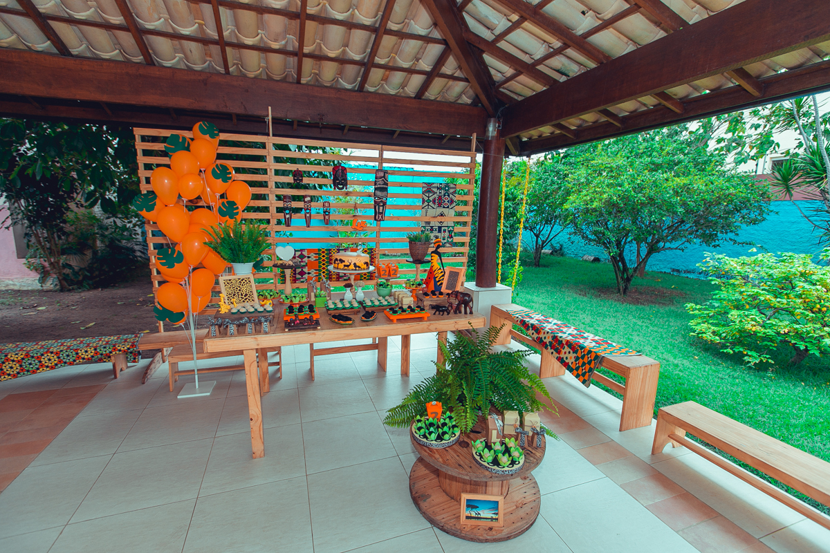 aniversario infantil espaço guatari fotografia foto fotografo melhor africa decoração festa 1 ano ideias diferente buffet roupa convidados salgados brinquedos verde