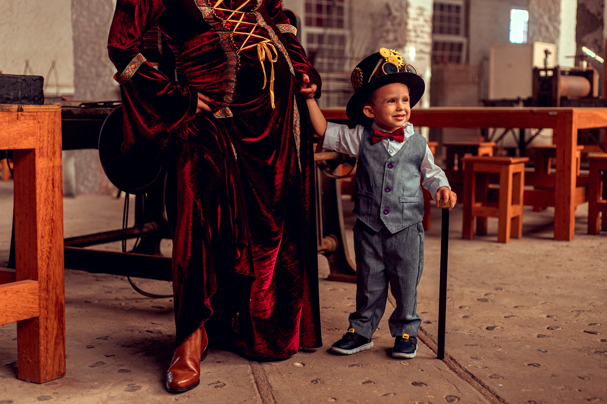 steampunk ensaio gestante salvador fotografia senhoritas mam salvador museu de arte moderna gravida gravidez 