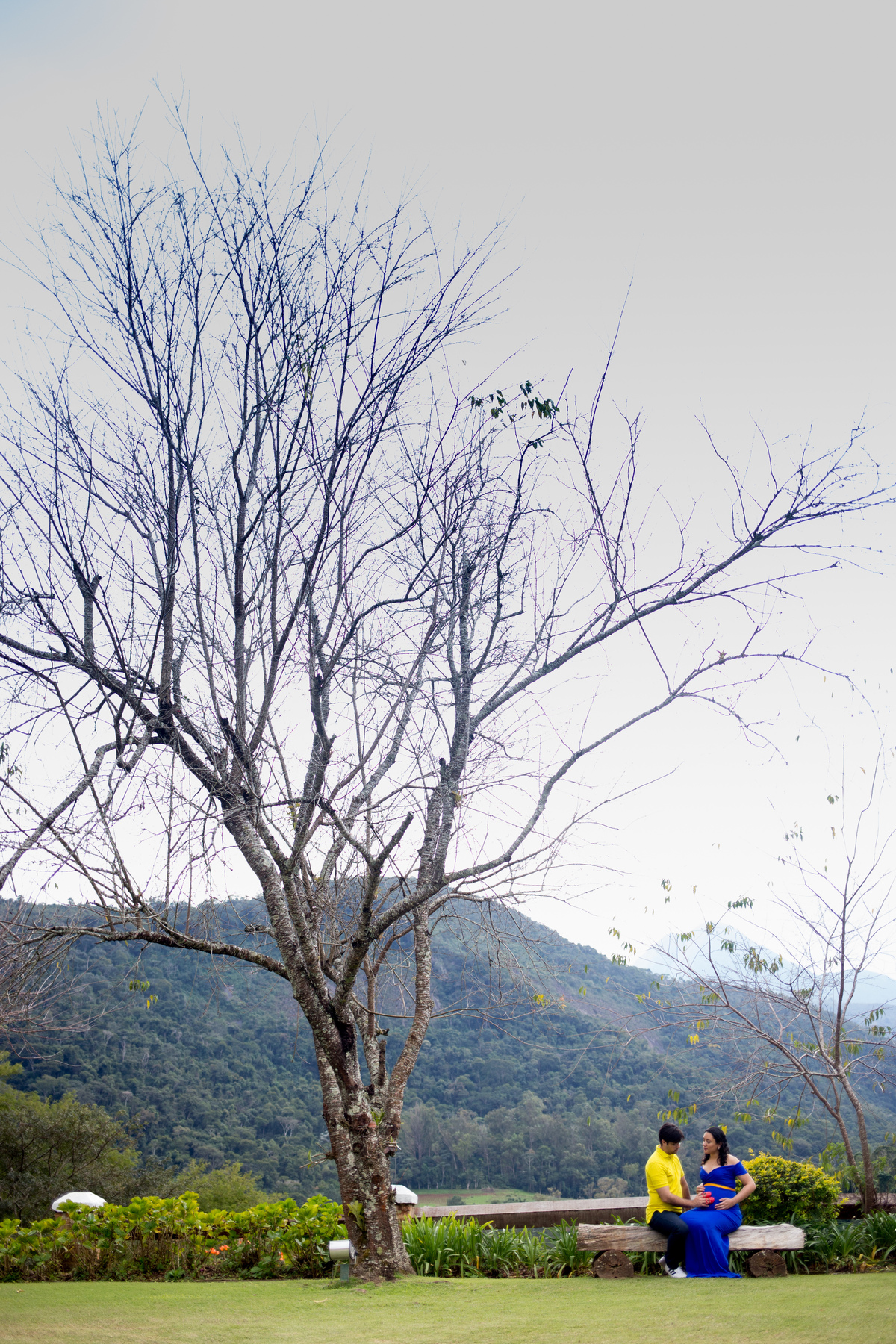 ensaio gestante quinta da paz resort