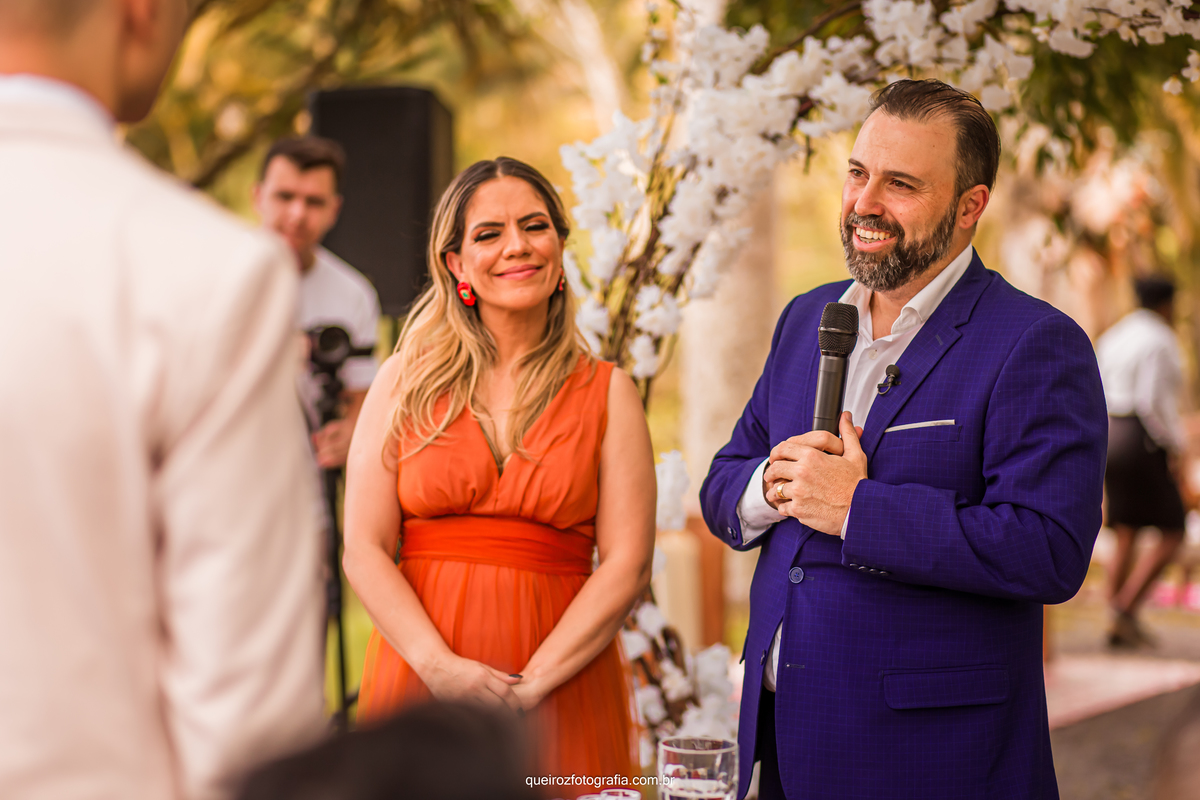 Celebrantes do casamento