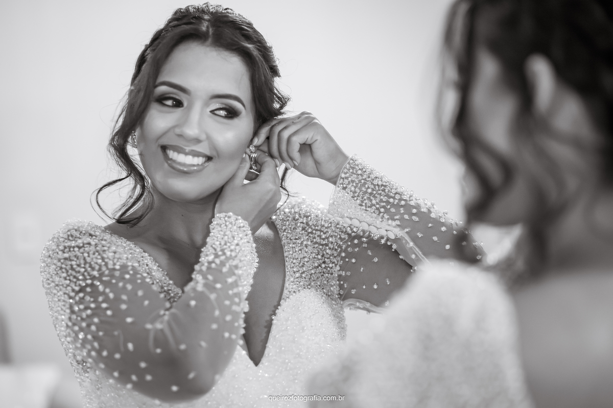 casamento noiva se arrumando