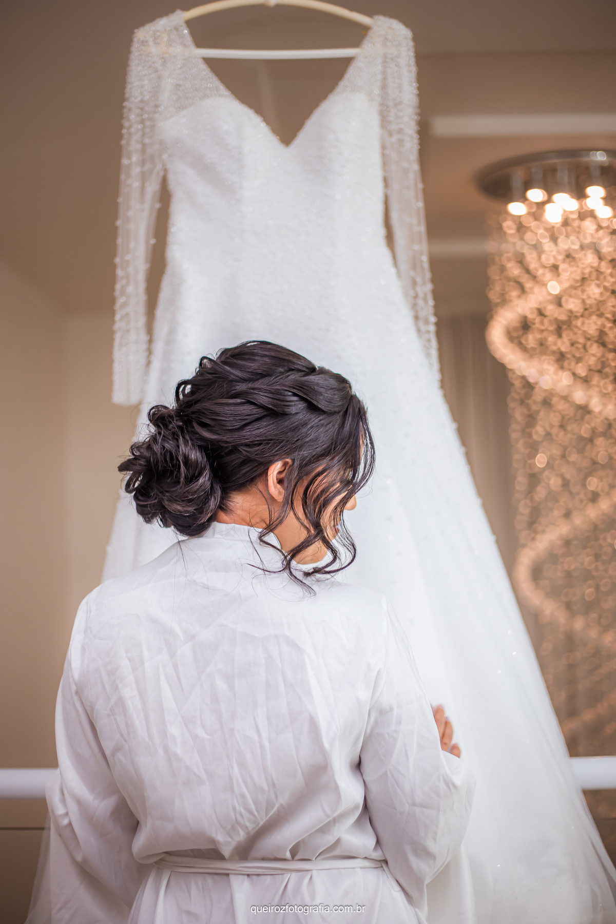 casamento noiva se arrumando