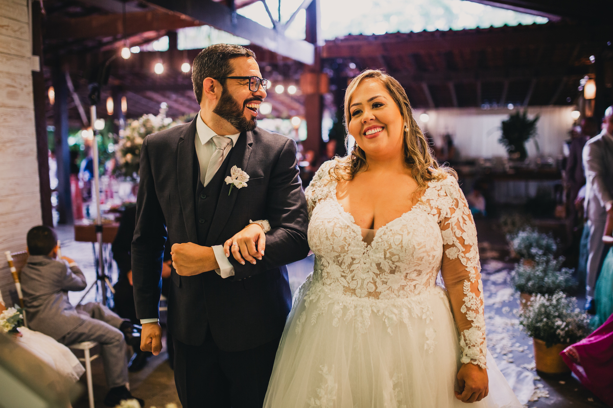 casamento noiva emoção