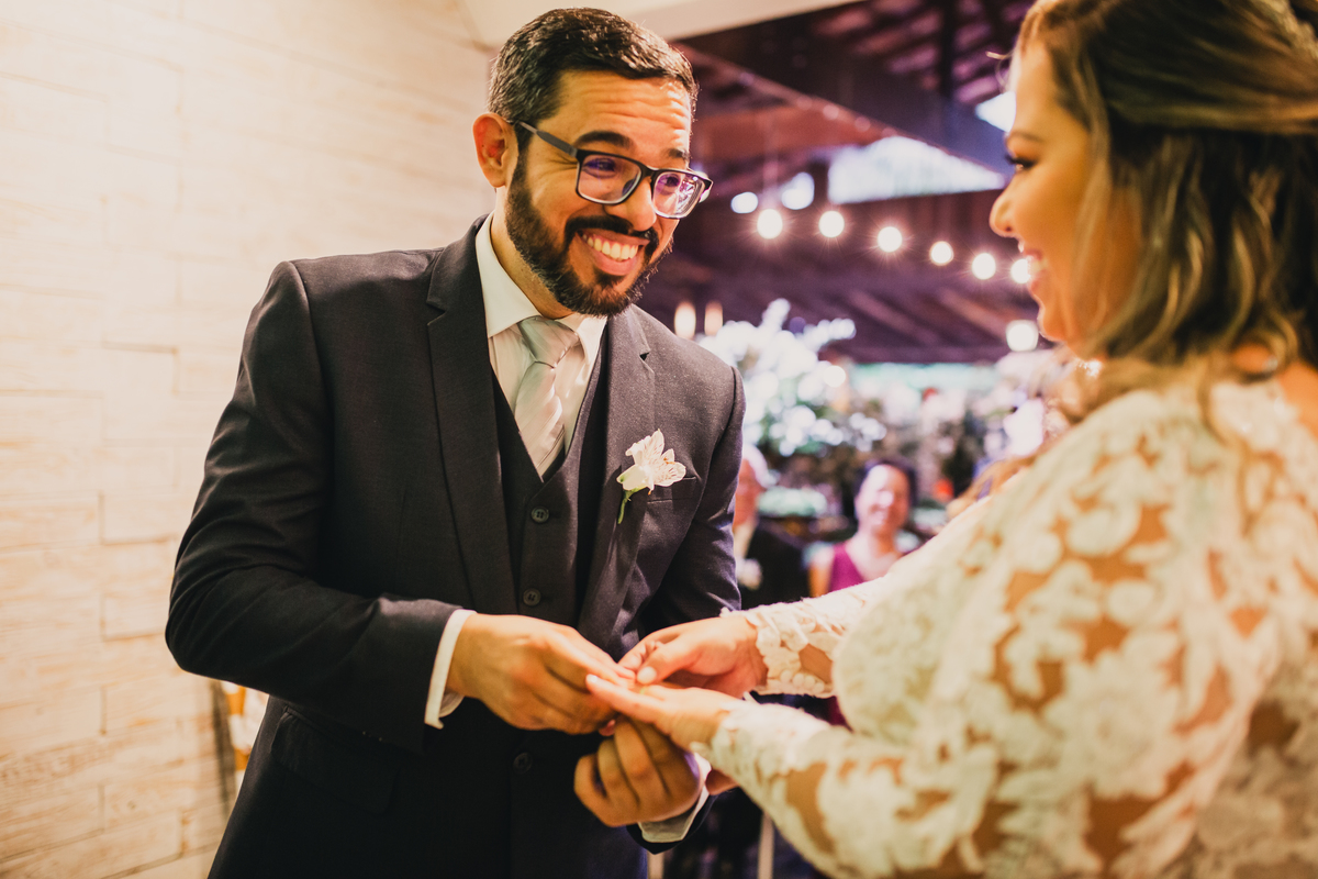 casamento noiva emoção