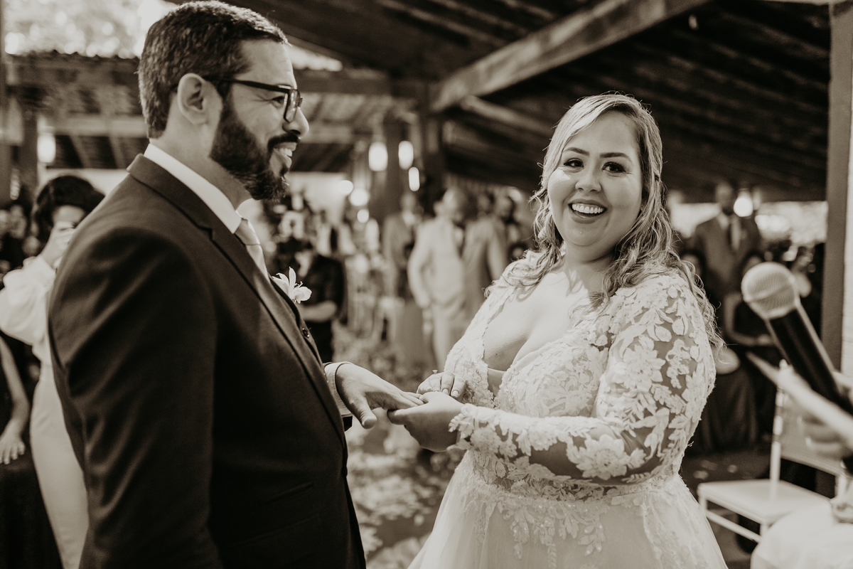 casamento noiva emoção