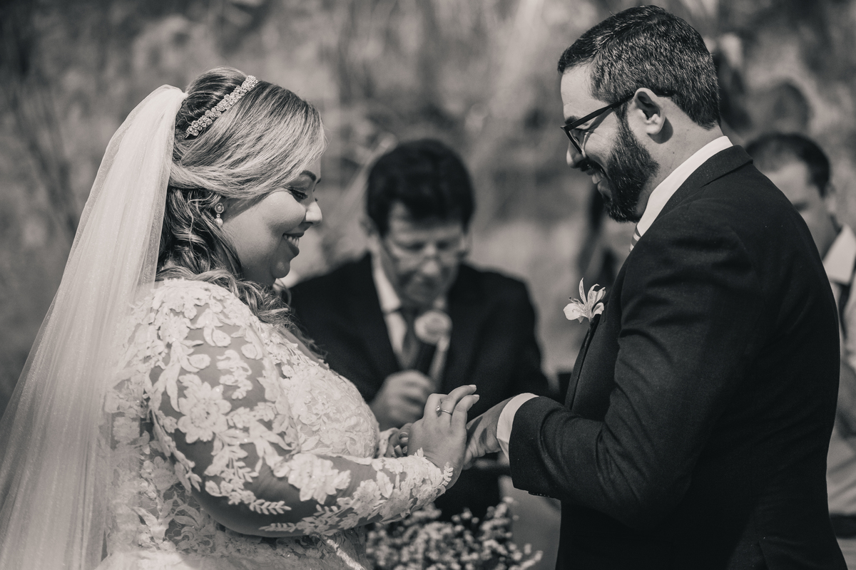 casamento noiva emoção