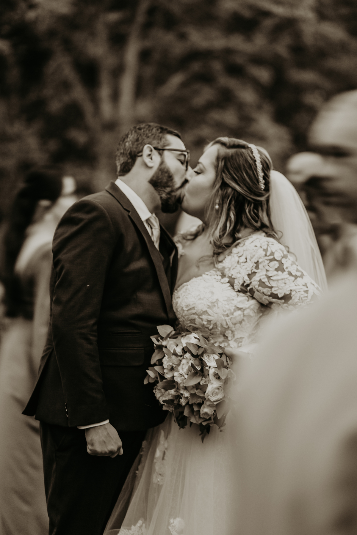 casamento noiva emoção