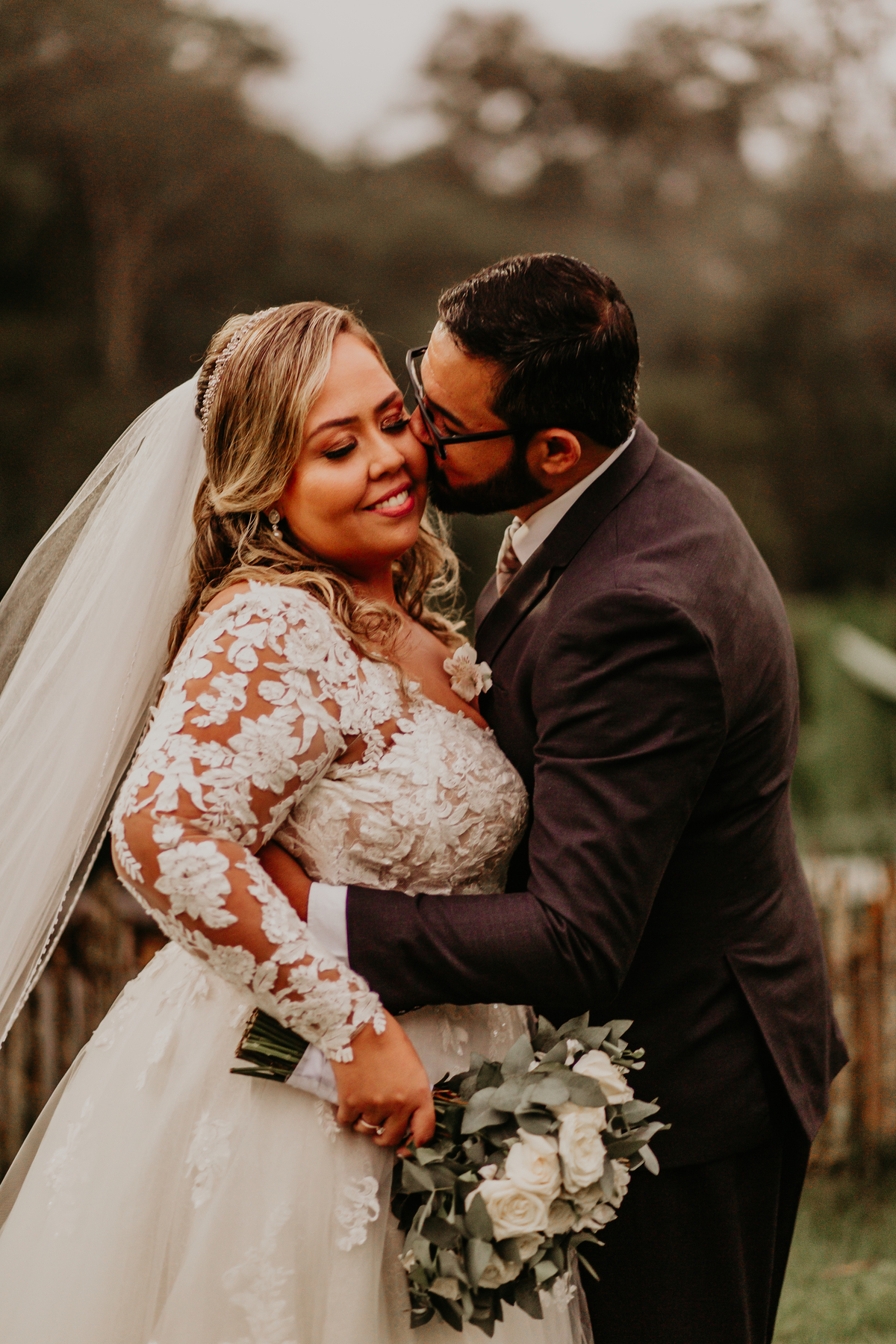 casamento noiva emoção