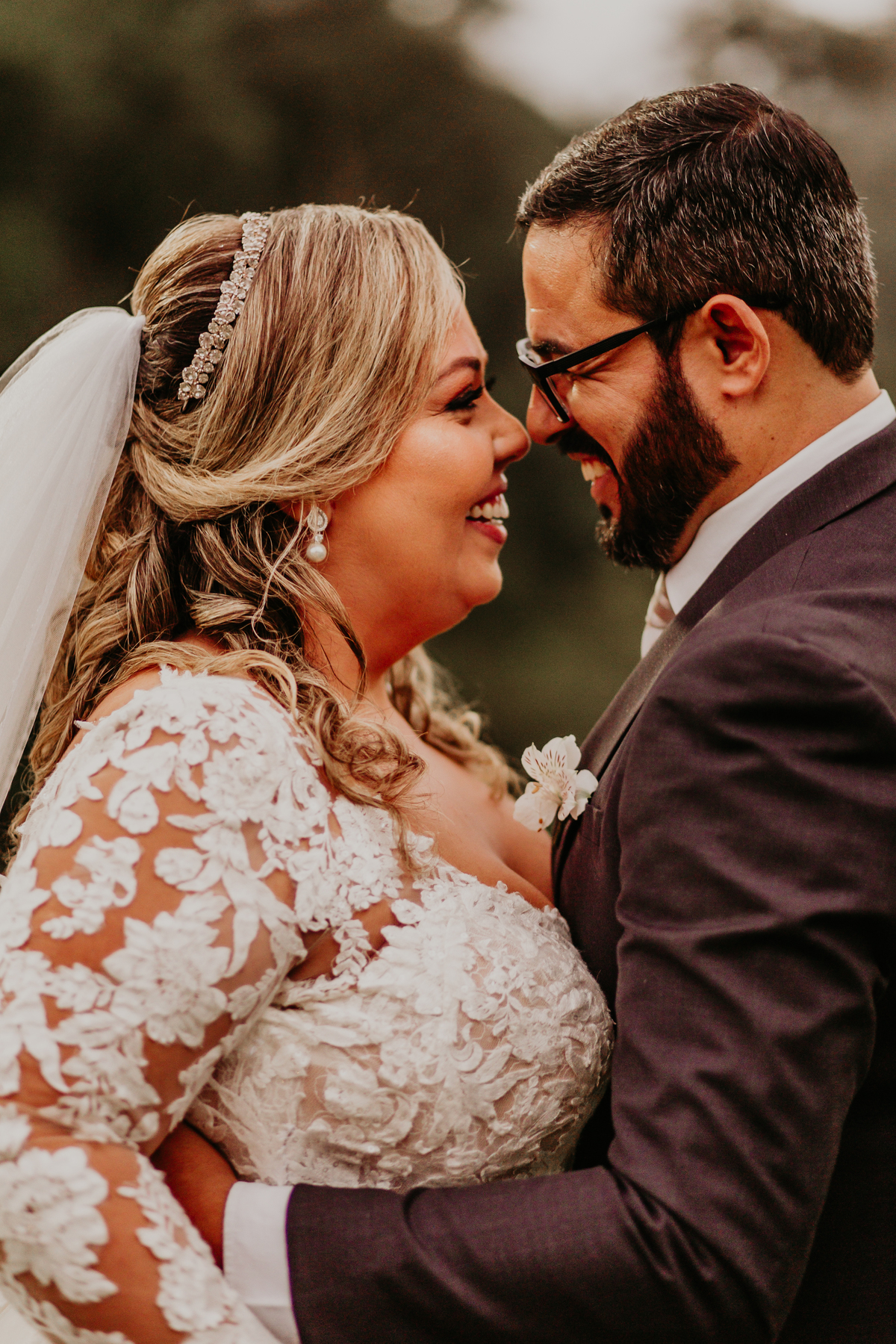 casamento noiva emoção