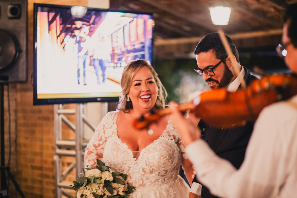 casamento noiva emoção festa