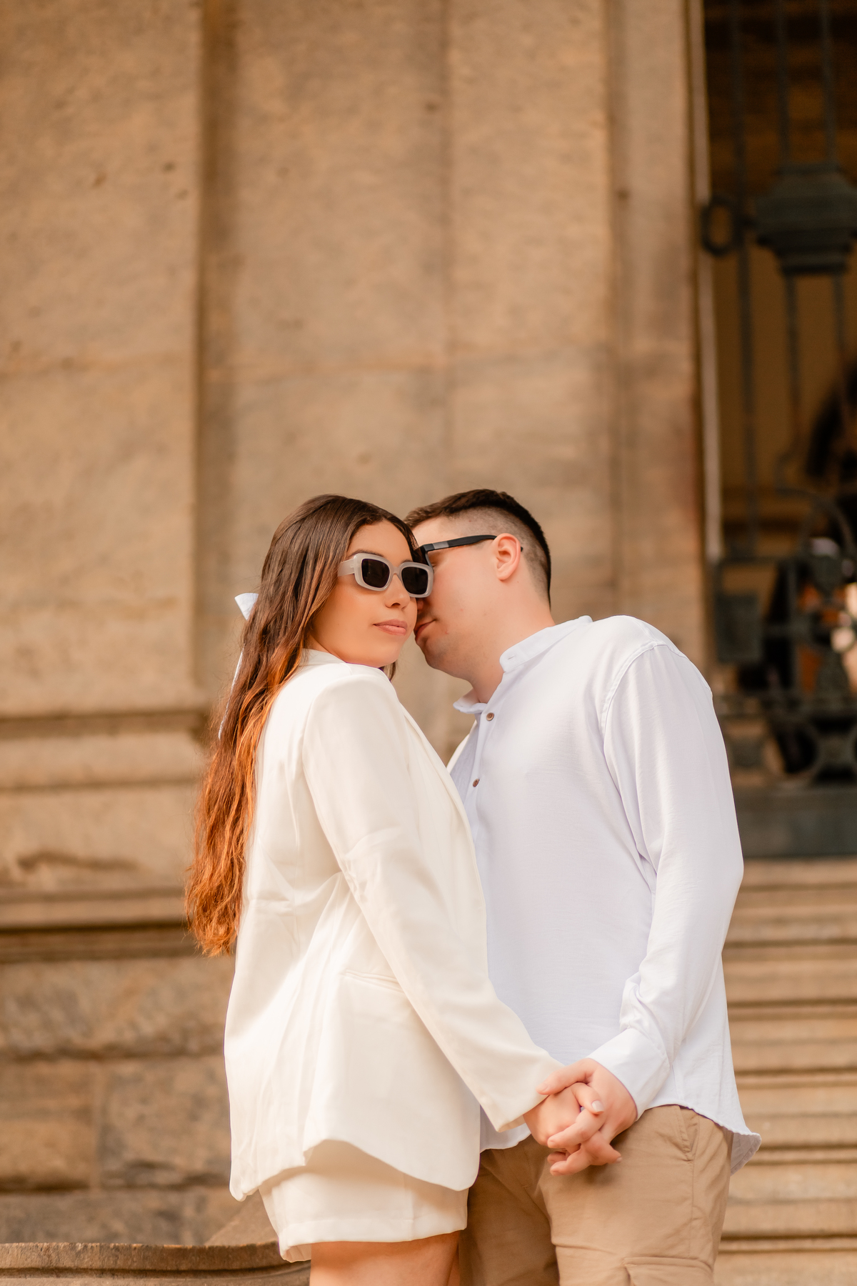 Ensaio fotográfico pré wedding casal noivos