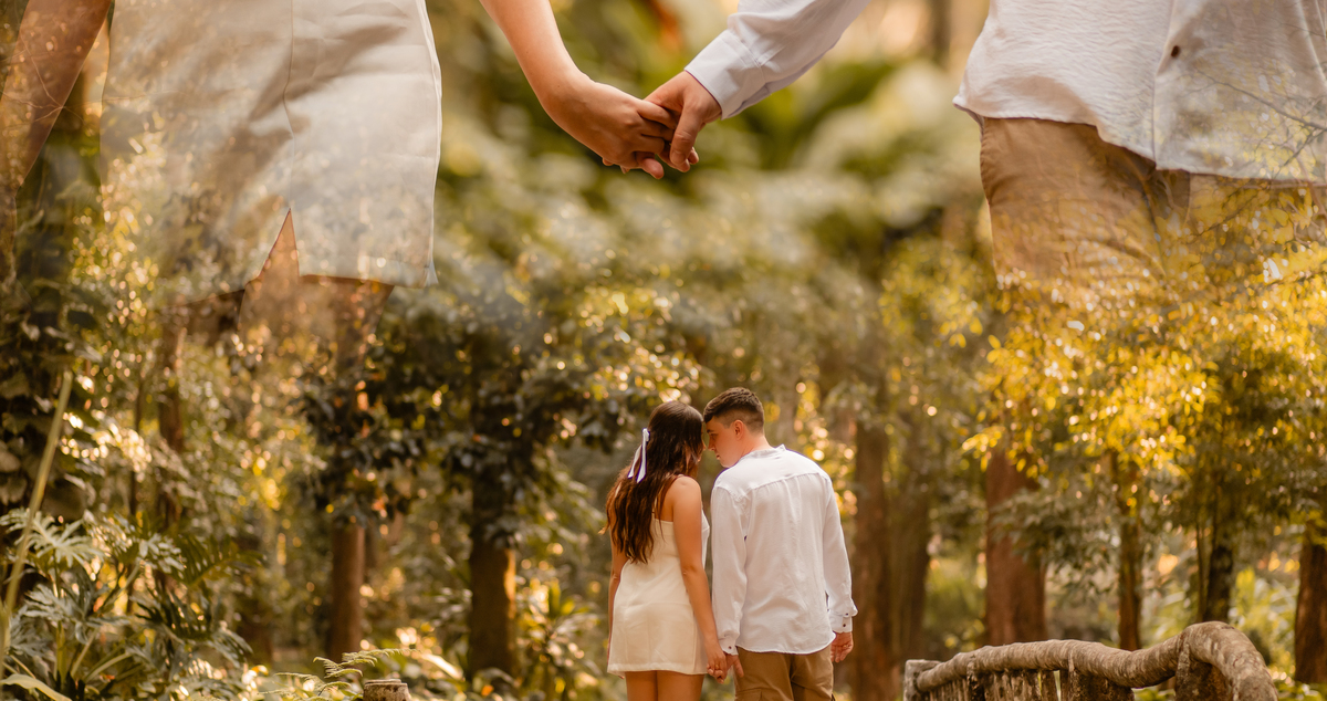 Ensaio fotográfico pré wedding casal noivos