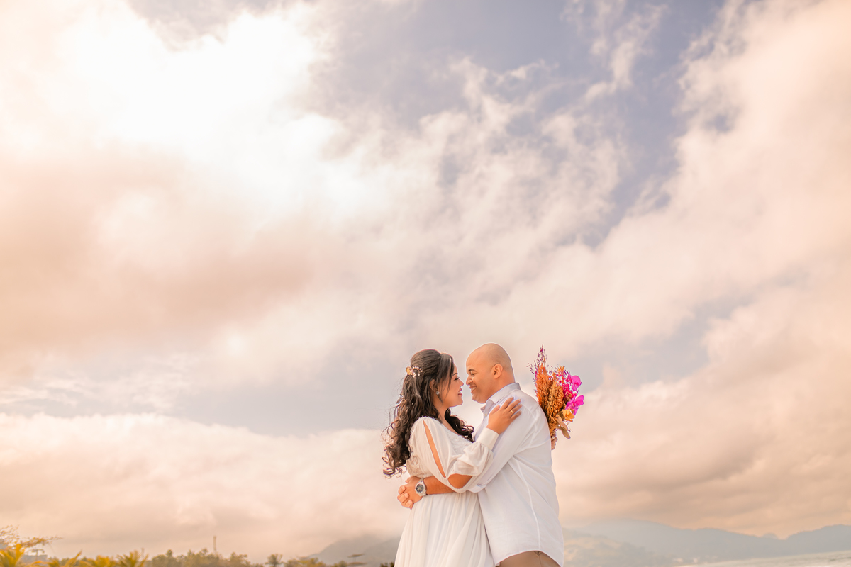 ensaio fotográfico casal noivos angra dos reis casamento noiva