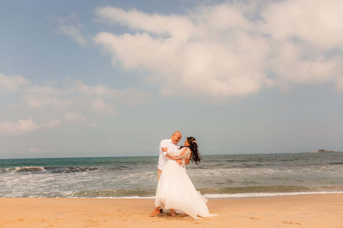 ensaio fotográfico casal noivos angra dos reis casamento noiva