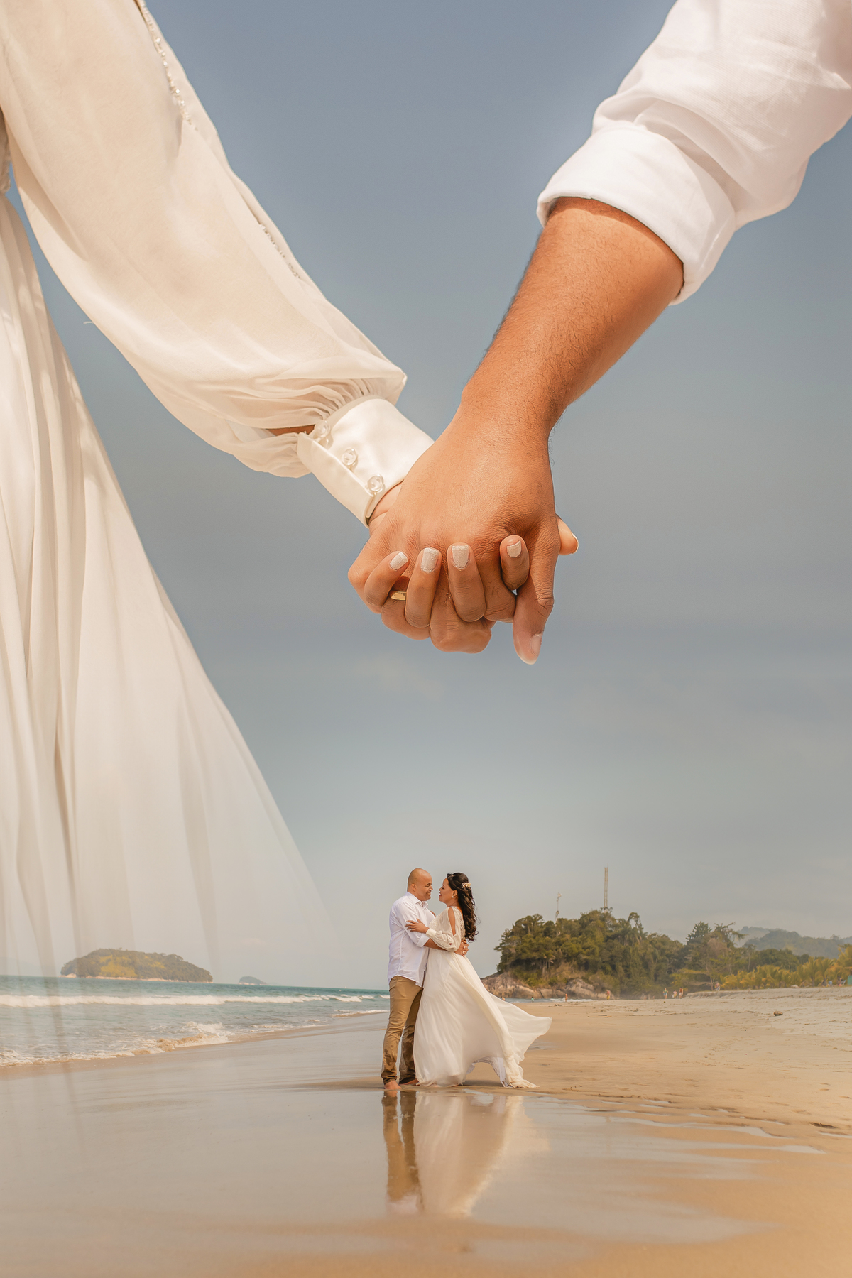 ensaio fotográfico casal noivos angra dos reis casamento noiva
