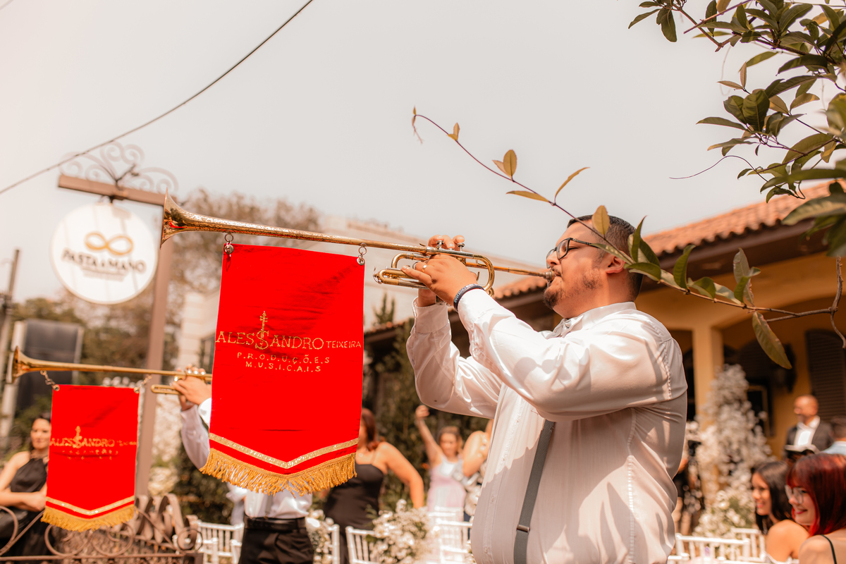 Casamento intimista no Pasta a Mano em Volta Redonda.