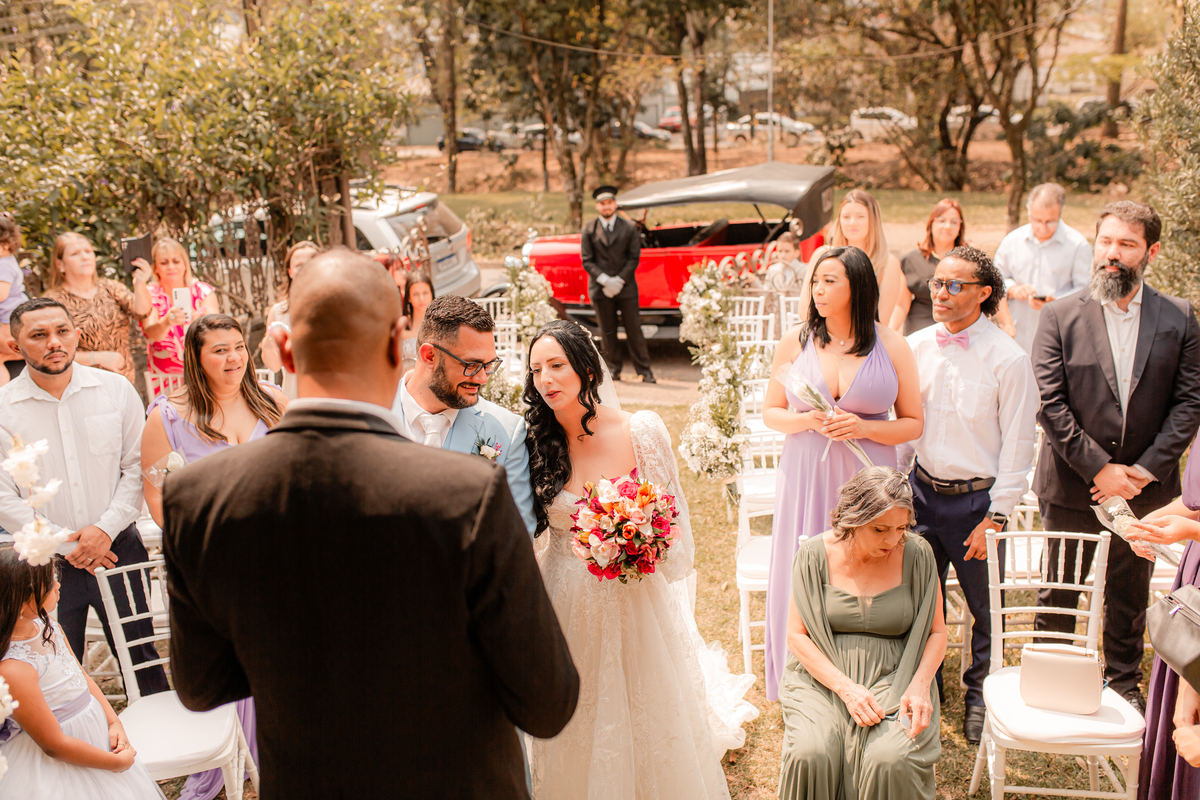 Casamento intimista no Pasta a Mano em Volta Redonda.