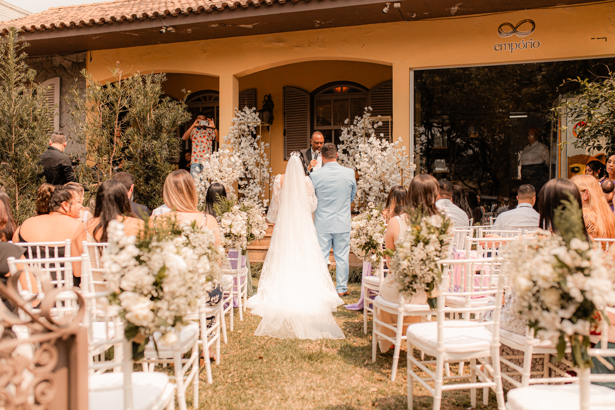 Casamento intimista no Pasta a Mano em Volta Redonda.