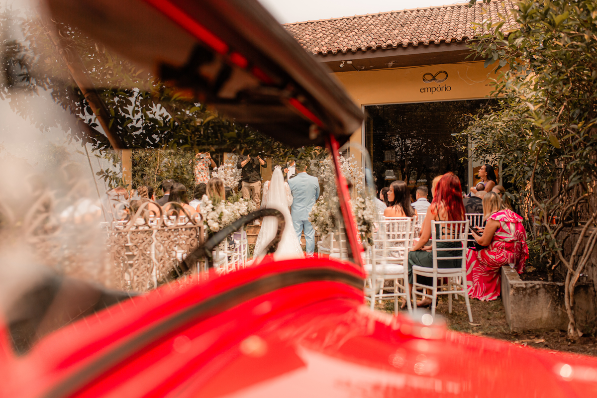 Casamento intimista no Pasta a Mano em Volta Redonda.
