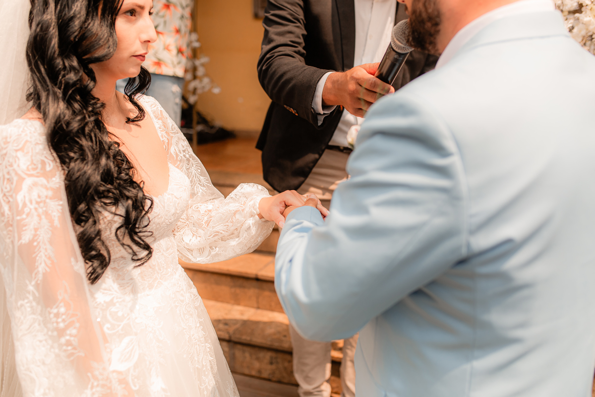 Casamento intimista no Pasta a Mano em Volta Redonda.