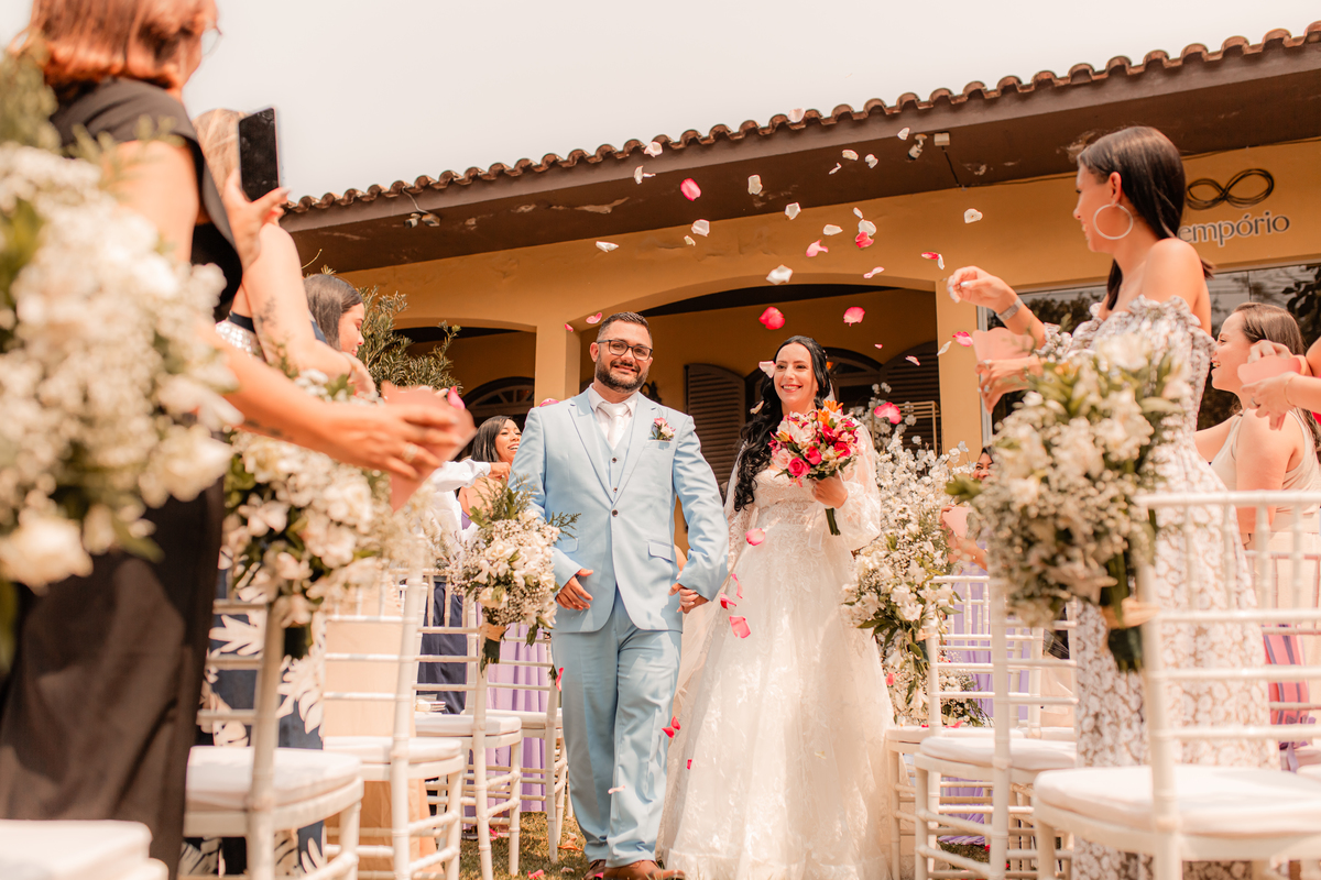 Casamento intimista no Pasta a Mano em Volta Redonda.