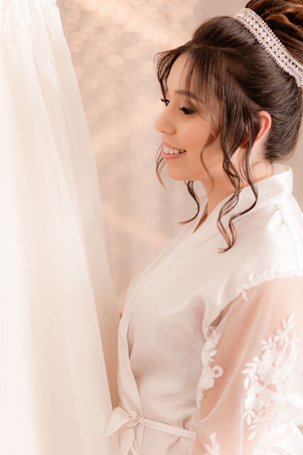 vestido de noiva, maquiagem da noiva, making of da noiva