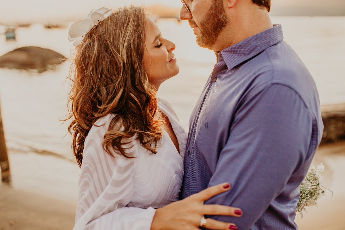 ensaio pré wedding casal praia