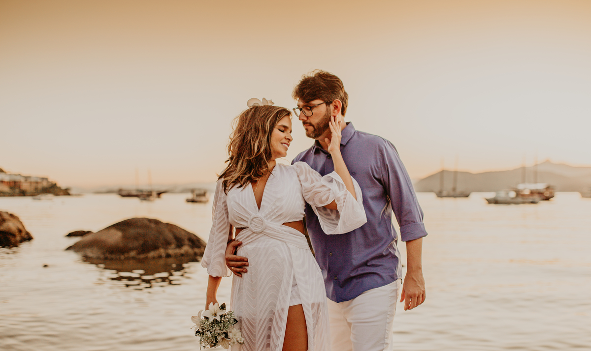 ensaio pré wedding casal praia