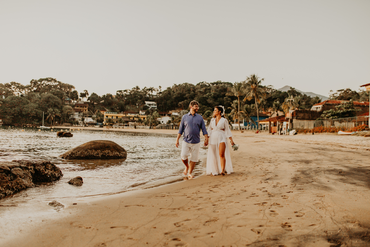 ensaio pré wedding casal praia