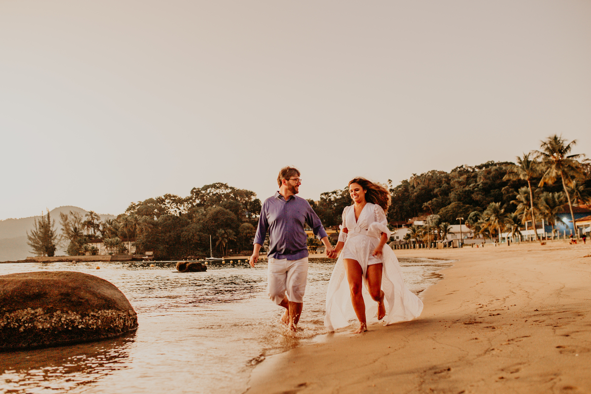 ensaio pré wedding casal praia