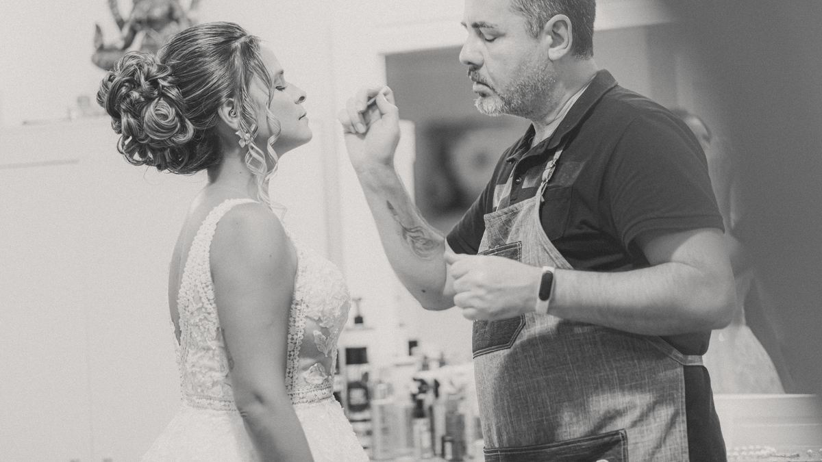 making of da noiva vestido de noiva