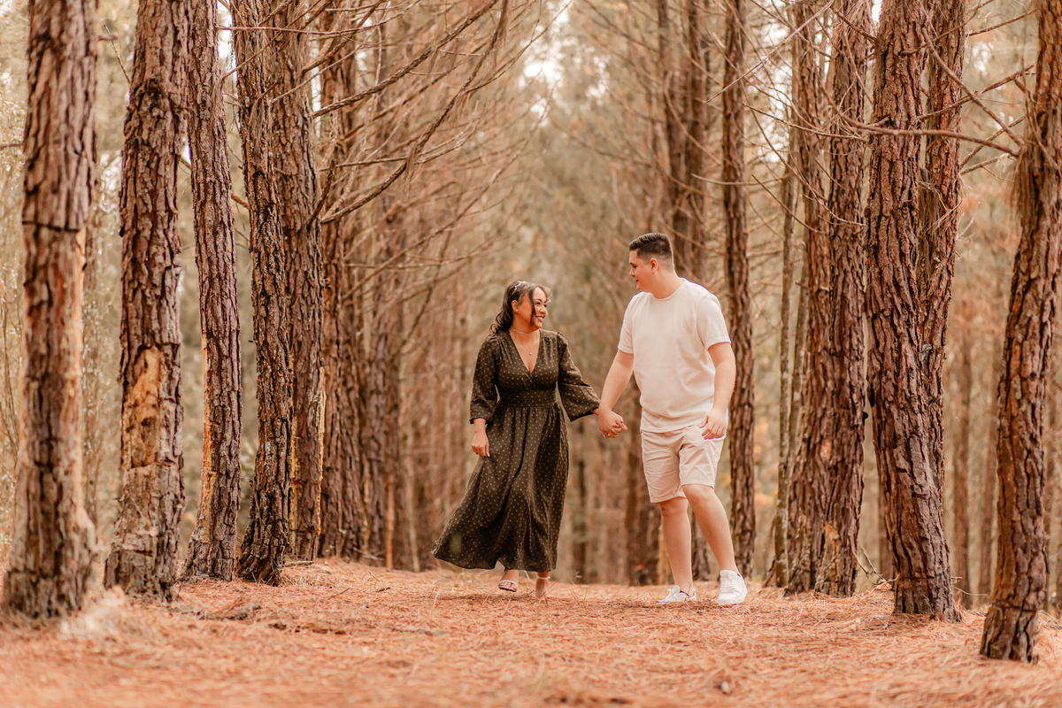 ensaio casal pré wedding paisagem campo