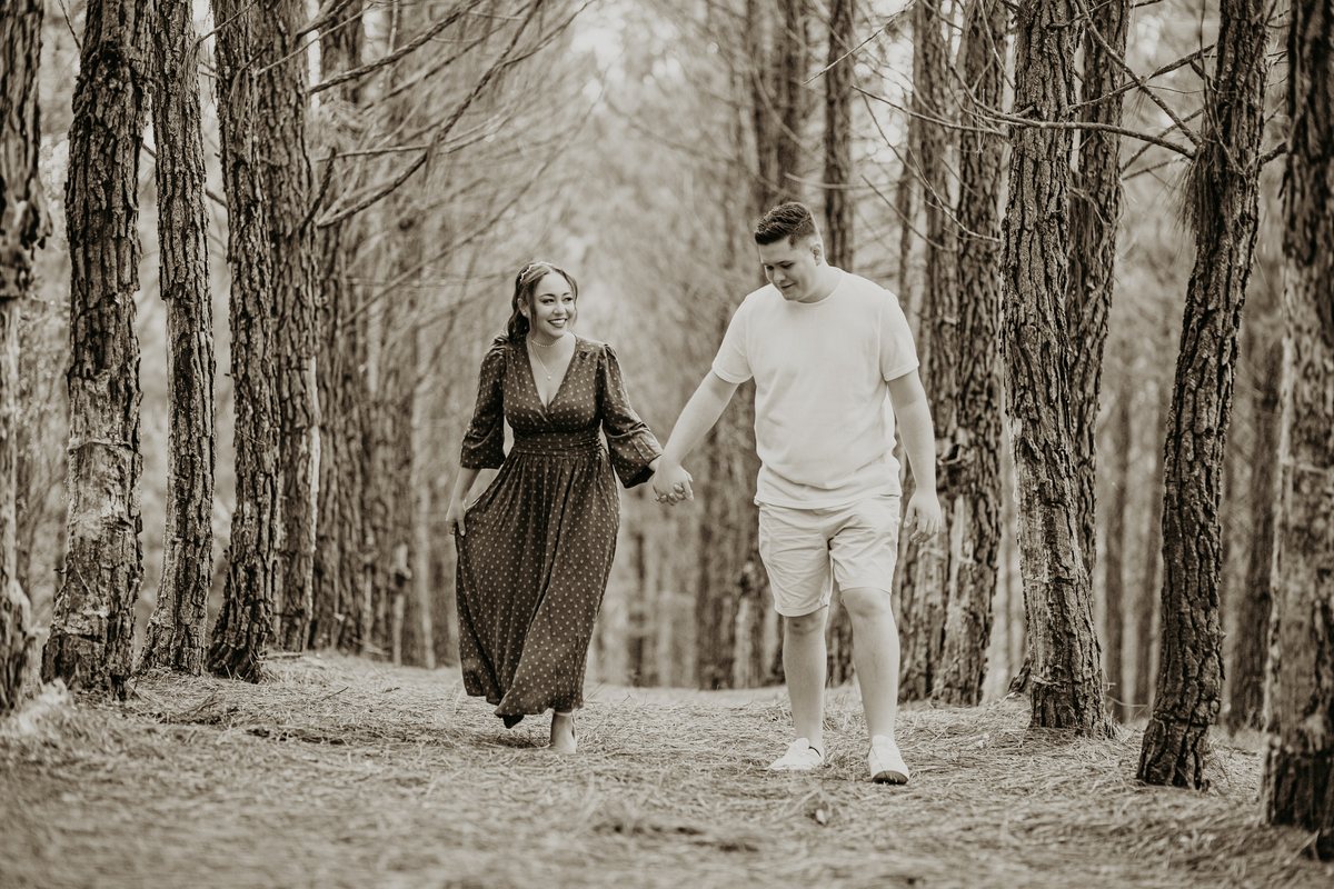 ensaio casal pré wedding paisagem campo