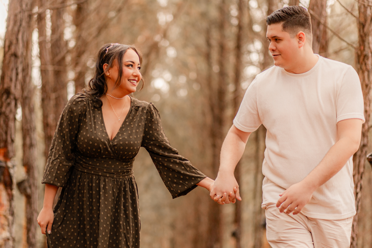 ensaio casal pré wedding paisagem campo