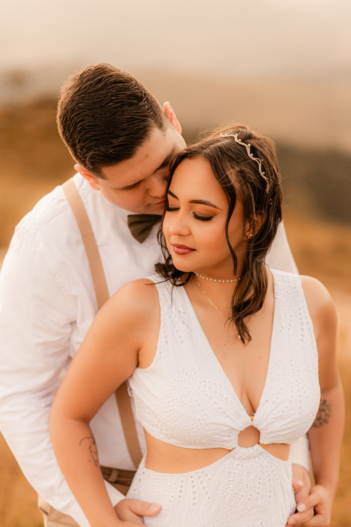 ensaio casal pré wedding paisagem campo