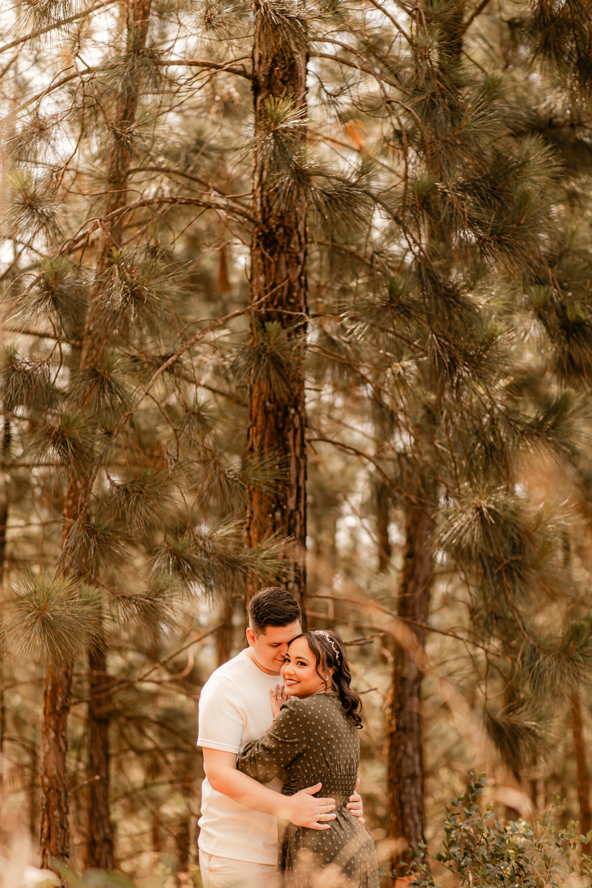 ensaio casal pré wedding paisagem campo