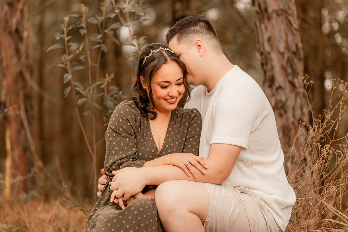 ensaio casal pré wedding paisagem campo