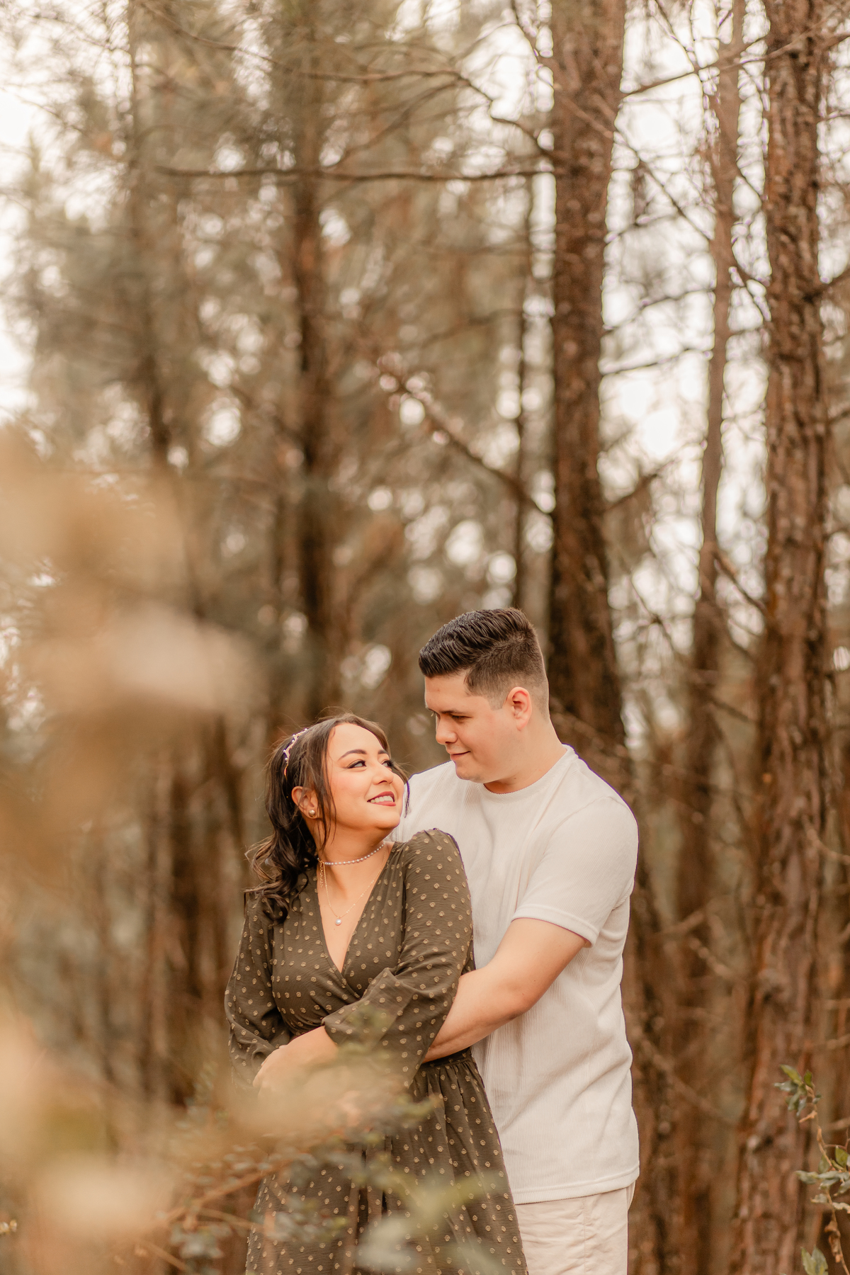 ensaio casal pré wedding paisagem campo