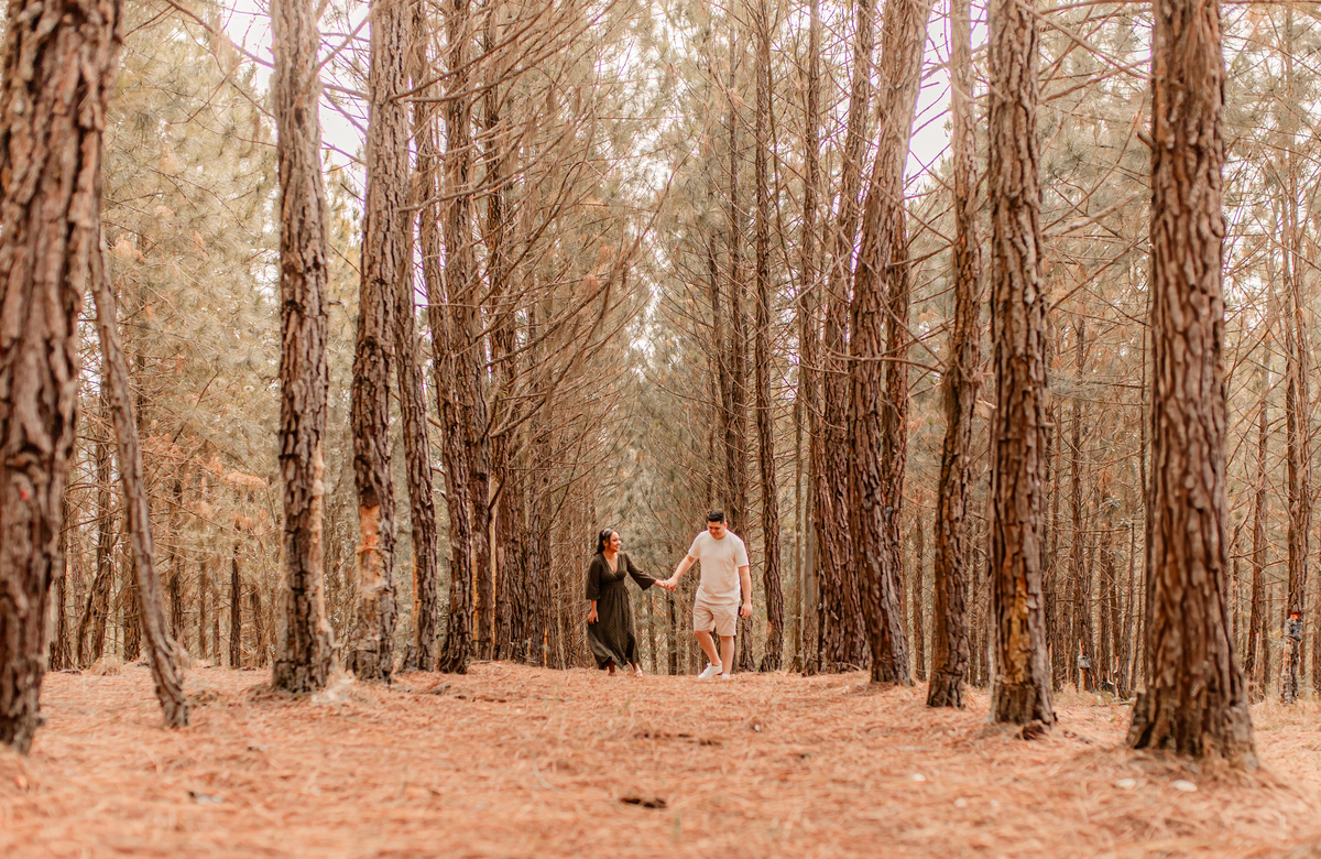 ensaio casal pré wedding paisagem campo
